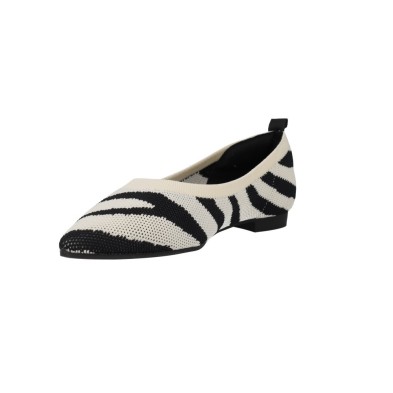 La Strada 2303404 Ballerinas mit Zebra-Muster