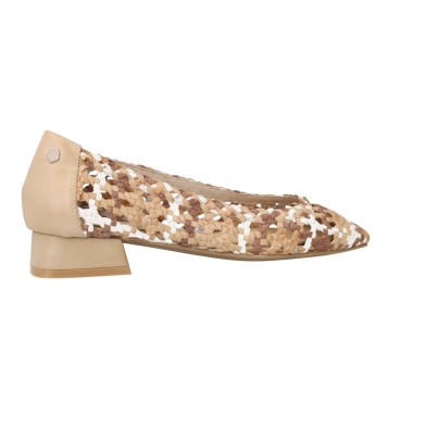 Bailarinas Mujer Carmela - Piel De Alta Calidad, Suela Antideslizante, Diseño Trenzado Multicolor