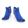 Pedro miralles 5558 women dress booties blue