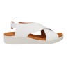 Sandalias Casual con Cuña de Piel para Mujer de Pepe Menargues 10503