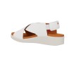 Sandalias Casual con Cuña de Piel para Mujer de Pepe Menargues 10503