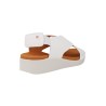 Sandalias Casual con Cuña de Piel para Mujer de Pepe Menargues 10503