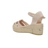 Macarena Java43 – Sandales Espadrilles Femme à Semelle Compensée en Jute
