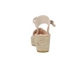 Macarena Java43 – Sandales Espadrilles Femme à Semelle Compensée en Jute