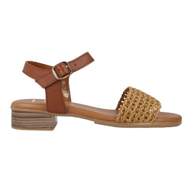 Lorreine 3L-JAEN Sandalias Tacón Trenzadas Mujeres