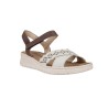 Sandali con zeppa da donna Walk and Fly 50432 con chiusura a fibbia