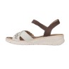 Sandalias de Cuña para Mujer Walk and Fly 50432 con Cierre de Hebilla
