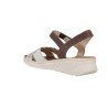 Sandalias de Cuña para Mujer Walk and Fly 50432 con Cierre de Hebilla