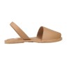 Ria Menorca 27800-S2 Sandales Plates Cuir Femme – Fabriquées en Espagne