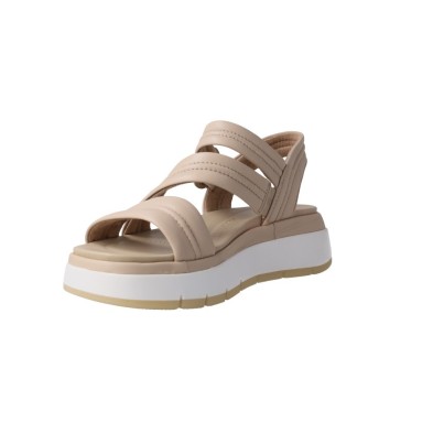 Clarks Tuscan Strap Sandales Compensées Femme Cuir