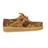 Agot Moth Print Zapatos Wallabee Cordón Mujeres