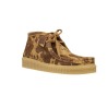 Agot Ant-Print Botines Wallabee Fantasia Cordones Mujeres