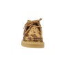 Agot Ant-Print Botines Wallabee Fantasia Cordones Mujeres