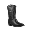 Viguera 8024 Botas Camperas Tejanas Piel Ante Bordadas Mujer Testa Tabac