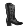 Viguera 8024 Suede Western Boots Embroidered Leather Women's Testa Tabac