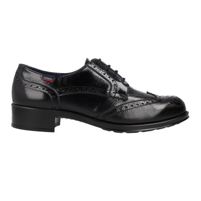 Calzados Vesga Zapatos de Piel con Cordones para Mujer de Callaghan Adaptaction 79209 Ride color negro foto 1