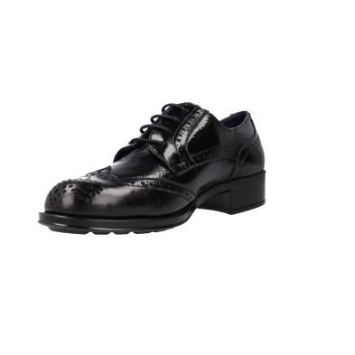 Calzados Vesga Zapatos de Piel con Cordones para Mujer de Callaghan Adaptaction 79209 Ride color negro foto 1