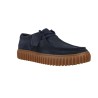 Clarks Torhill Lo Zapatos Wallabee Hombre Serraje Marino