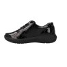 Suave 3758 Damen-Freizeitschuhe aus Leder mit Schnürung und Reißverschluss