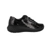 Suave 3758 Damen-Freizeitschuhe aus Leder mit Schnürung und Reißverschluss