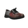 Suave 3302 Damen-Freizeitschuhe aus Leder mit Schnürung und Reißverschluss