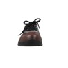 Suave 3302 Women's Leather Casual Shoes with Laces and Side Zip