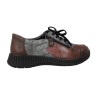 Suave 3302 Damen-Freizeitschuhe aus Leder mit Schnürung und Reißverschluss