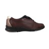 Suave 3204 Komfort Schnürschuhe Damen Leder Air Function Schwarz Dirt
