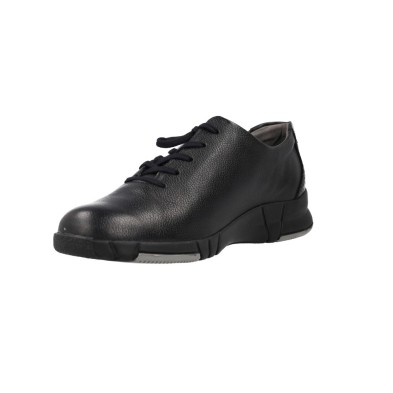 Suave 3204 Zapatos Cordones Air Function Piel Mujer Cómodos Negro Dirt