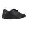 Suave 3204 Comfort Lace-Up Shoes Air Function Leather Women's Black Dirt