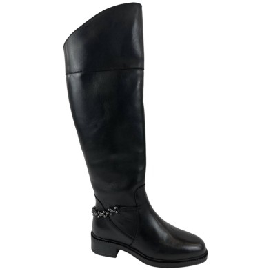 Vexed 7448 Kendal Botas Altas Piel Negra Mujer