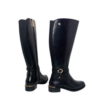 Carmela 162020 Botas Montar Piel Negra Hebilla Mujeres