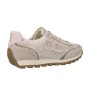 Carmela 163213 Beige Women’s Trainers with Pink Detail