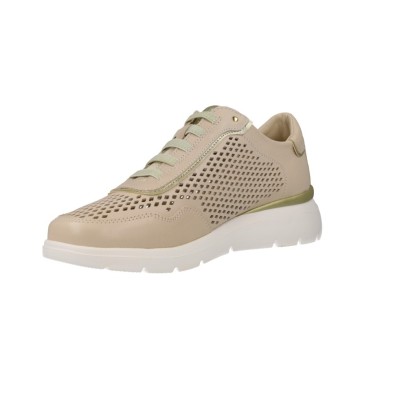Carmela 163211 Sneaker Mujer de piel calada, fresca y cómoda