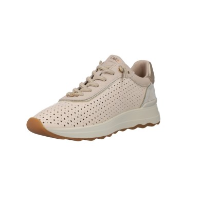 Carmela 163245 – Sneakers Donna Beige con Zeppa