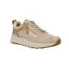 Carmela 163098 Beige Damen Sneaker mit Reißverschluss