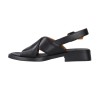 Camper Dana K201600-002 – Black Criss-Cross Sandals for Women
