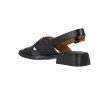 Camper Dana K201600-002 – Black Criss-Cross Sandals for Women