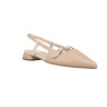 Barminton 14001 – Damen Slingback Ballerinas Nude