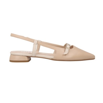 Barminton 14001 – Ballerines Destalonées Nude Femme