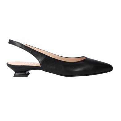 Barminton 16075 Bailarinas Slingback Mujer Piel Tacón Bajo