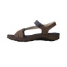 Walk & Fly 3861-46200 Damen Komfort Sandalen aus Leder mit Klettverschluss