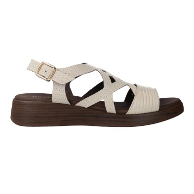 Paula Urban 30-2042 Sandalias Cuña Mujer Piel