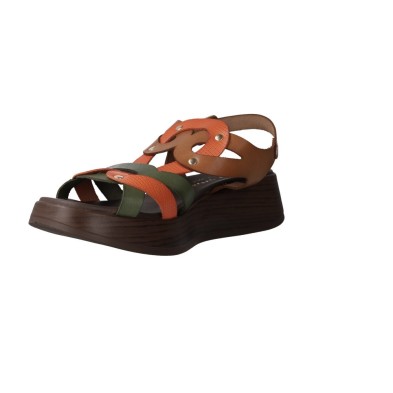 Paula Urban 33-2029 Damen Leder Keilsandalen