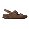 Walk & Fly Fianchi 7447-51050 Sandali bio uomo in pelle con tripla fibbia