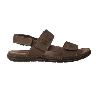 Walk & Fly Valencia 680-43770 Sandali bio uomo in pelle con velcro