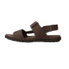 Walk & Fly Valencia 680-43770 Herren Bio-Sandalen aus Leder mit Klettverschluss