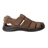 Walk & Fly Valencia 541-20910 Herren geschlossene Sandalen aus Leder mit Klettverschluss