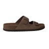 Walk & Fly Fianchi 7447-50050 Men’s Leather Bio Slide Sandals with Buckles