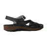 Walk & Fly Montana 3861 Damen Bio Keilsandalen aus Leder